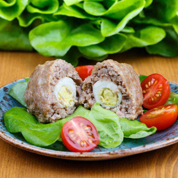 Baked Scotch Eggs Muscle intelligence