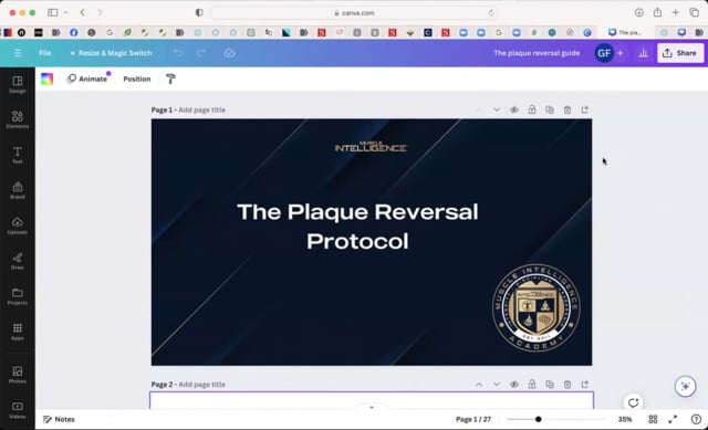 Mar 20 '24 | HEART HEALTH | PLAQUE REVERSAL PROTOCOL
