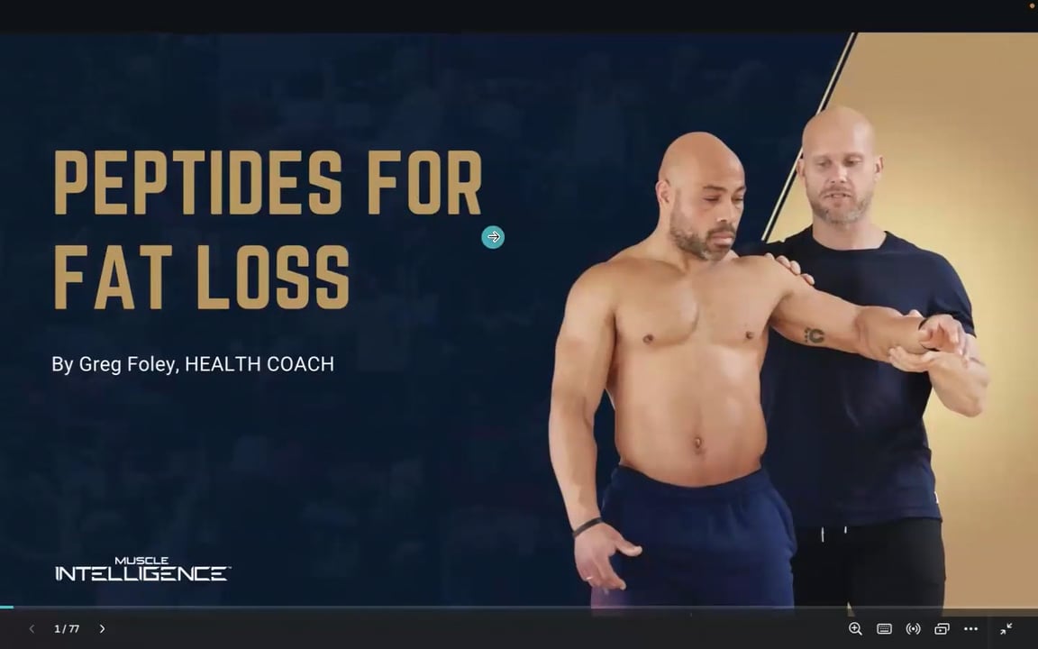 Oct 16 '24 | THE SCIENCE OF PEPTIDES